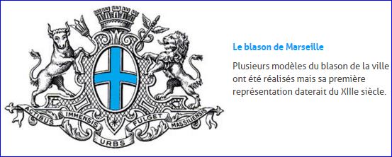 Drapeaux-Flags - Marseille (blason)