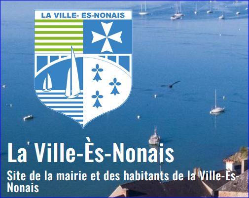 pseudo-blason de LA VILLE ES NONAIS