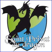 Pseudo-blason de SAINT PRIVAT DU DRAGON